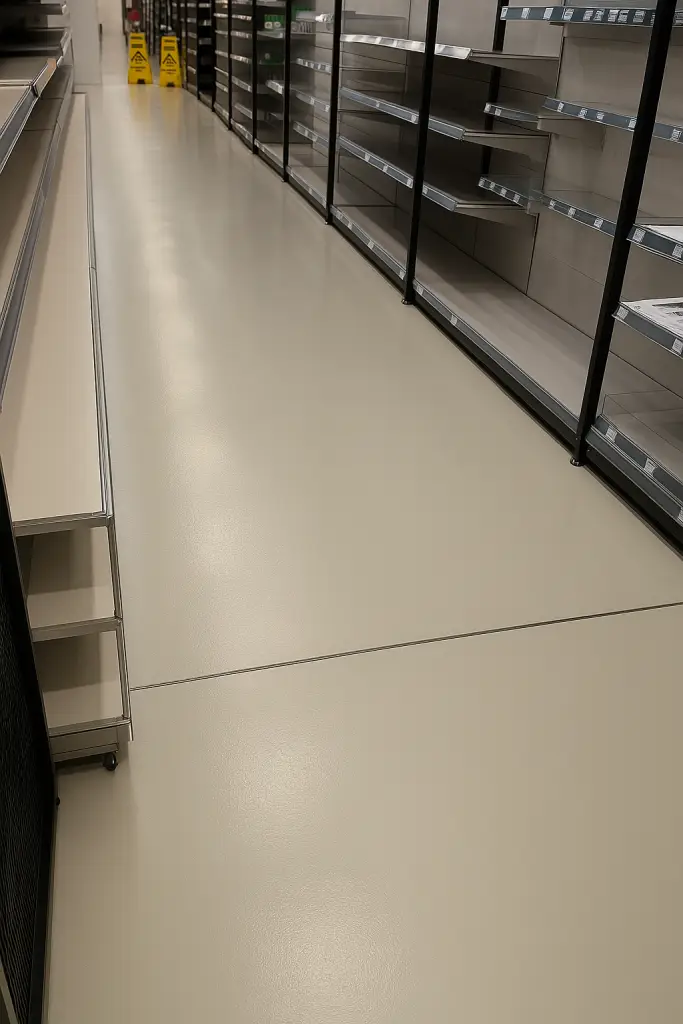 Commercial cleaning shop